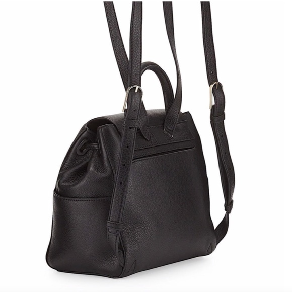 Tory Burch Thea Mini Backpack Black New Leather - Picture 8 of 11